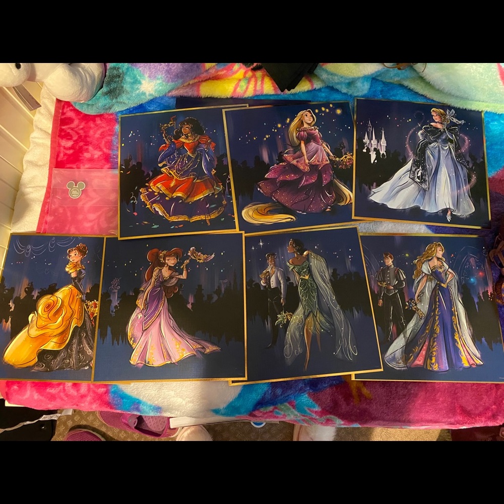 D23 Expo designers collocation midnight Lithograph